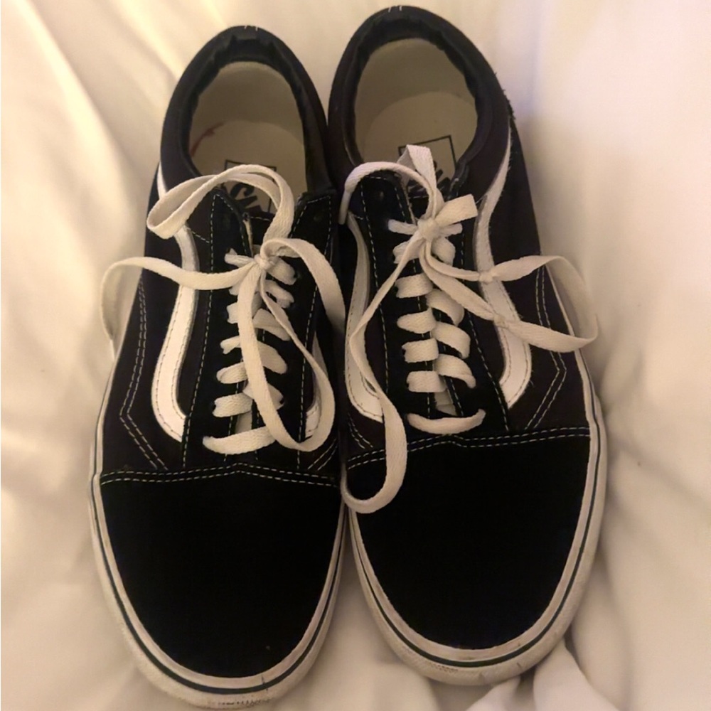 Vans Classic Black and White Sneakers